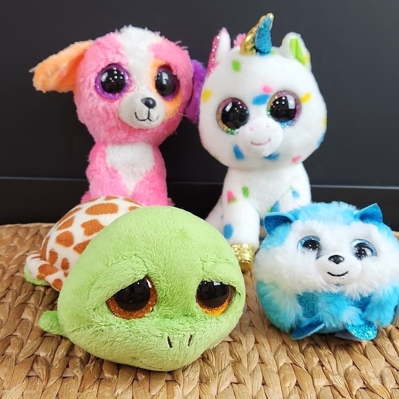 Ty Beanie Boos Lot of 4 - Picture 1 of 7